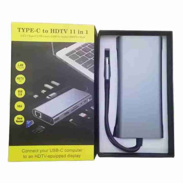 Adaptateur USB-C 11 en 1