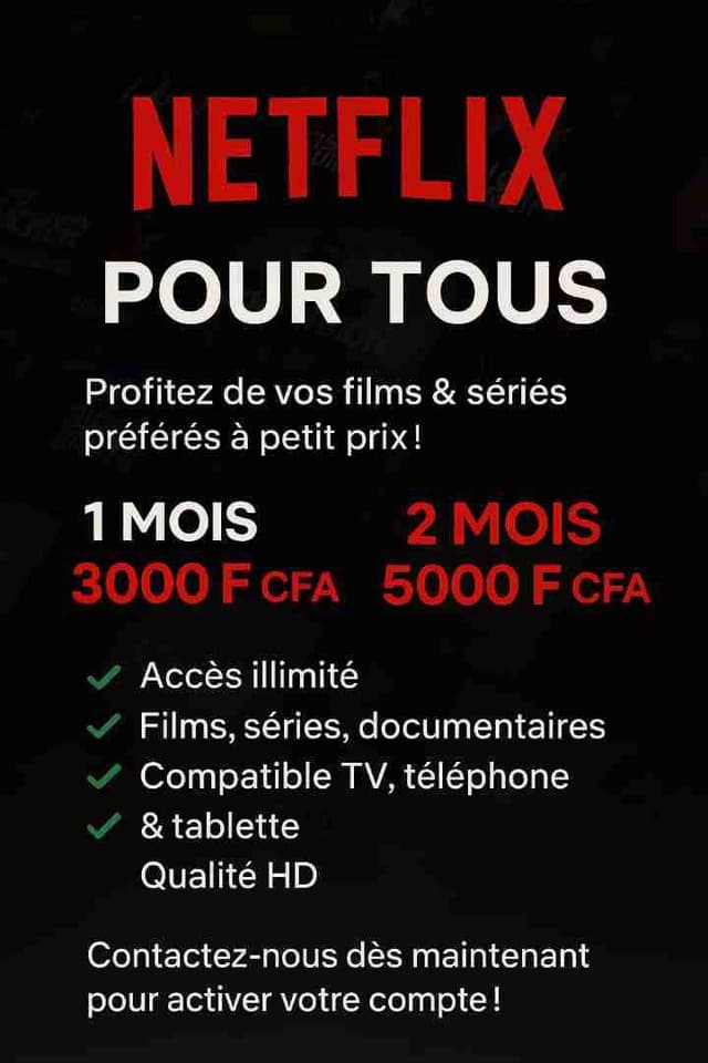 Abonnement Netflix