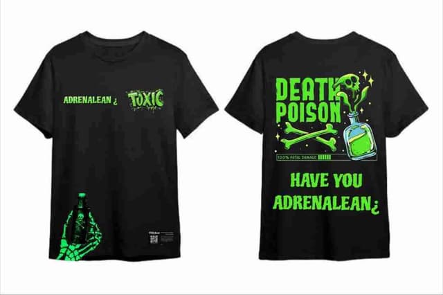 T-shirt personnalisé collection ADRENALEAN CLOSETS