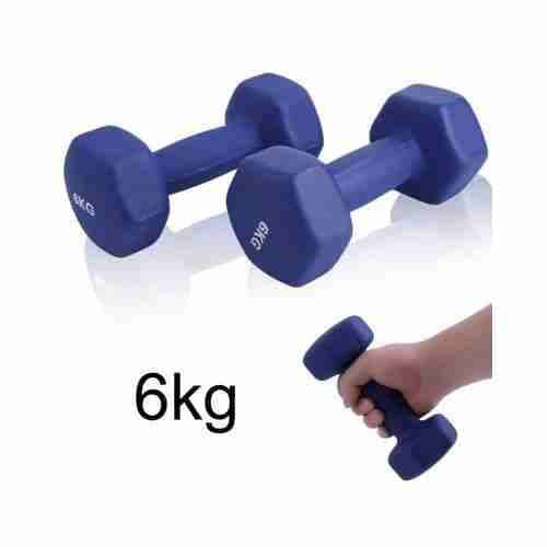 Haltère de Musculation 6kg ( 2 pièces)