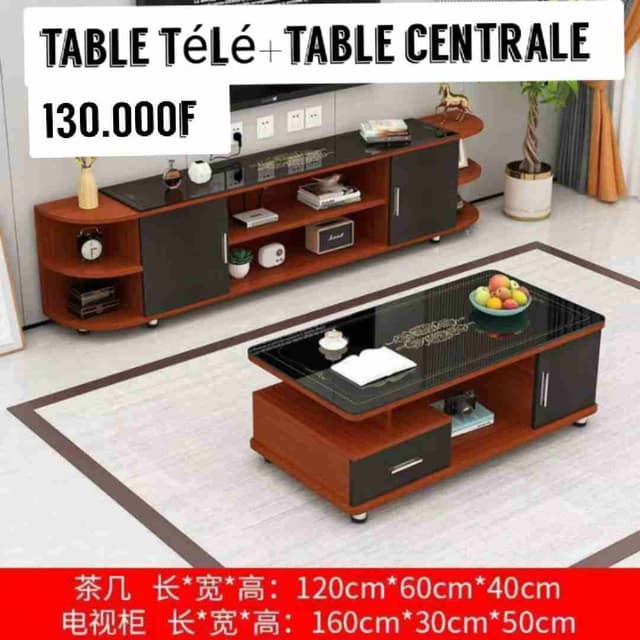 Table de télé plus guéridon