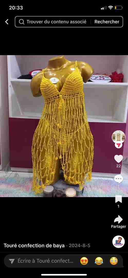 Les robes de tricotage