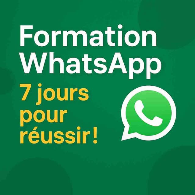 Formation WhatsApp
