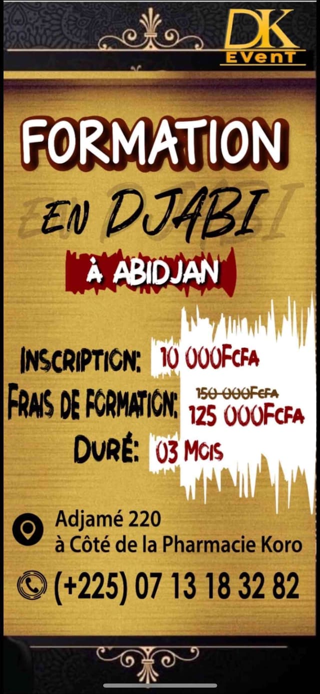 Formation de Diaby & Tatouages à Abidjan