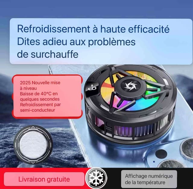 Refroidisseur de téléphone