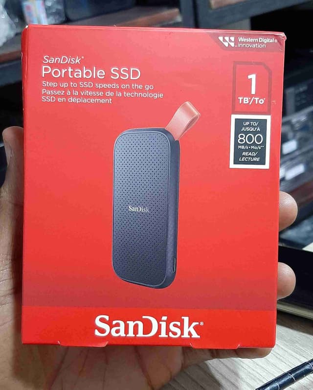 Disque dur SSD SanDisk 1To