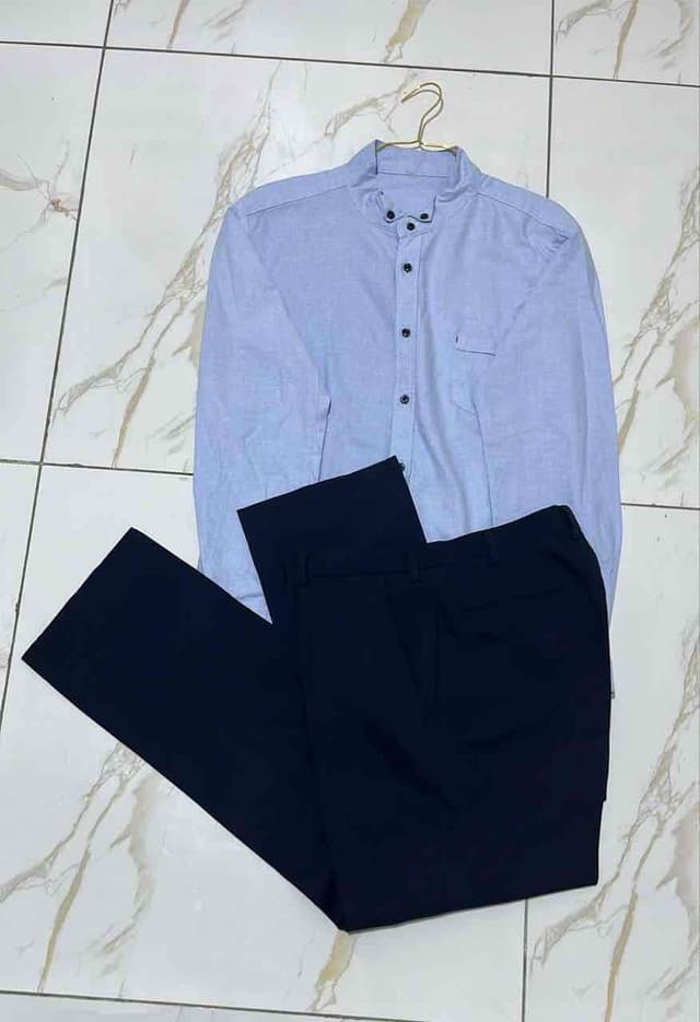 Pantalon tissu