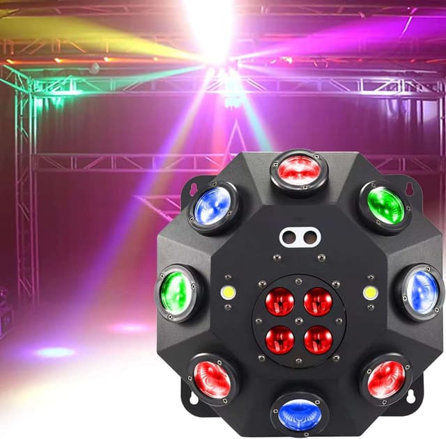 Projecteur lumière Mobile avec écran LCD, lumières de scène DJ 150 W