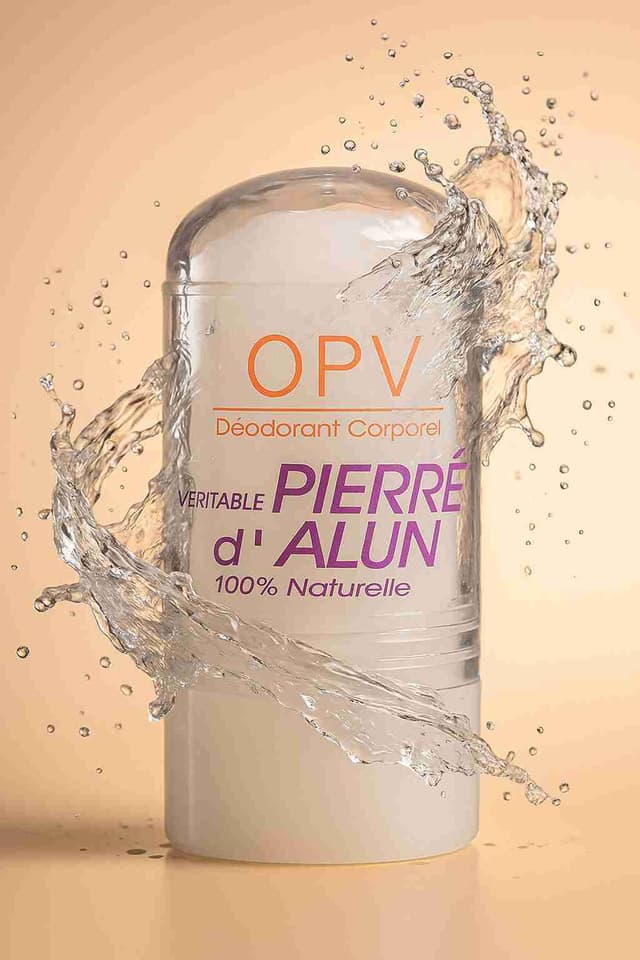 Pierre d'alun naturel