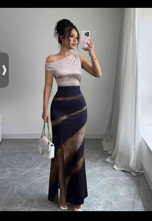 Robe moulante d’une femme