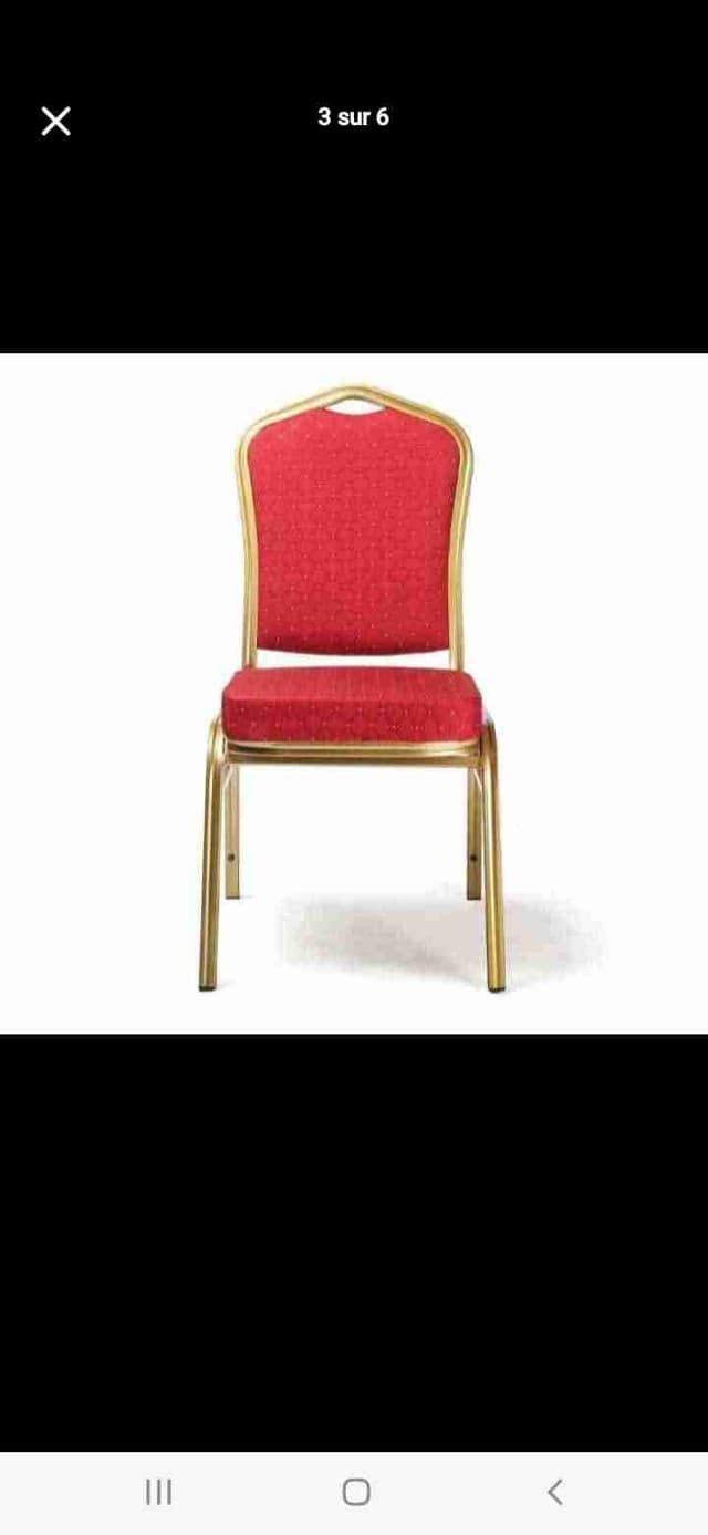 Chaise royale présidentielle