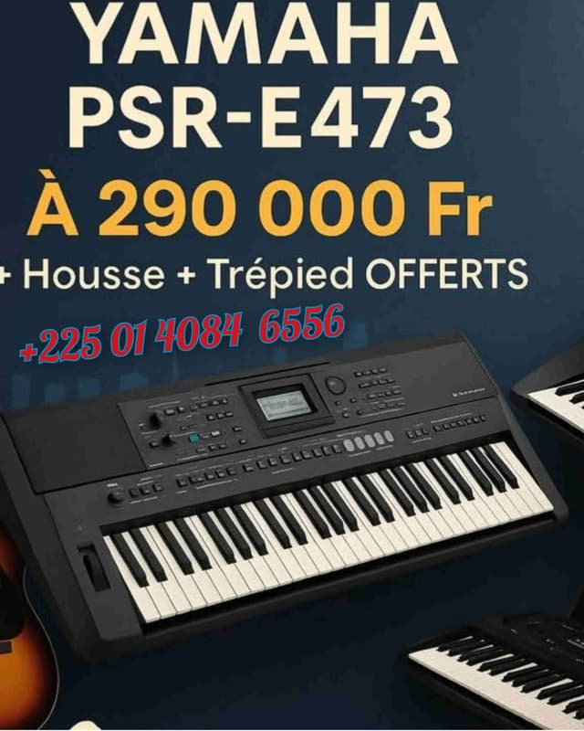 PSR-473   PIANO  🎹  IMPORTÉ