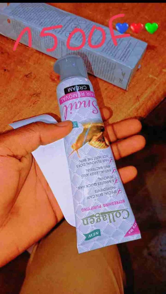 Crème épilatoire