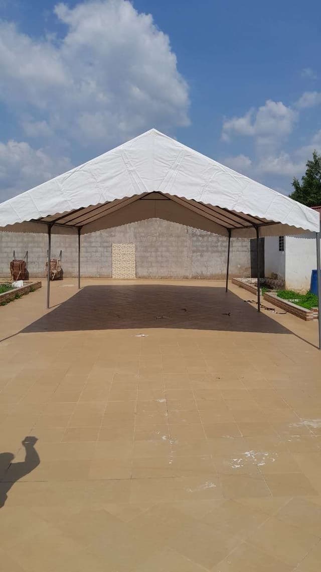 Vente de bâche 8m/6m complète