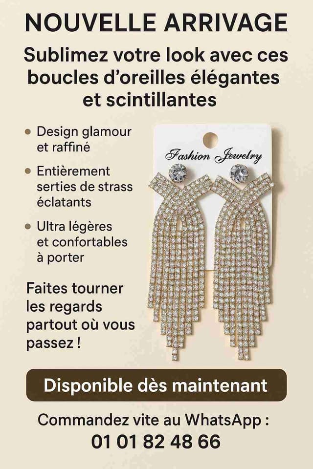 Accessoires boucles d'oreilles