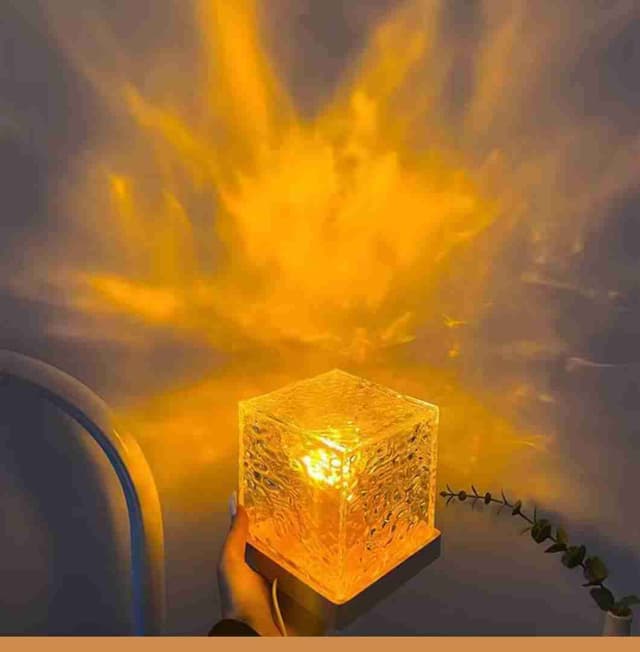Veilleuses d'ondulation d'eau