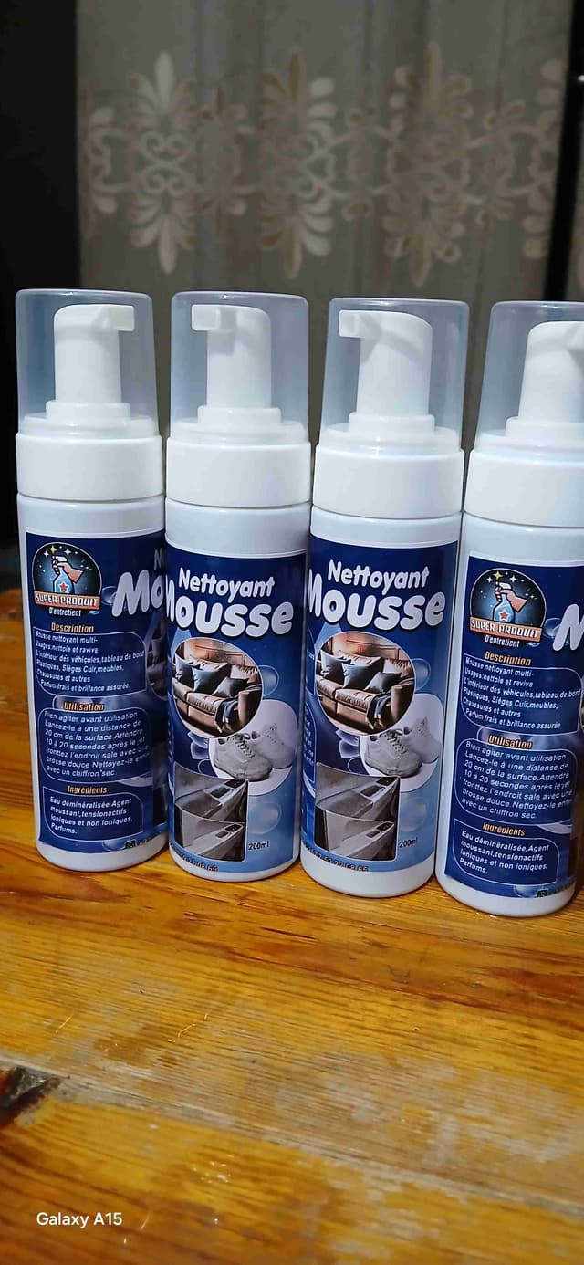 Mousse Nettoyante