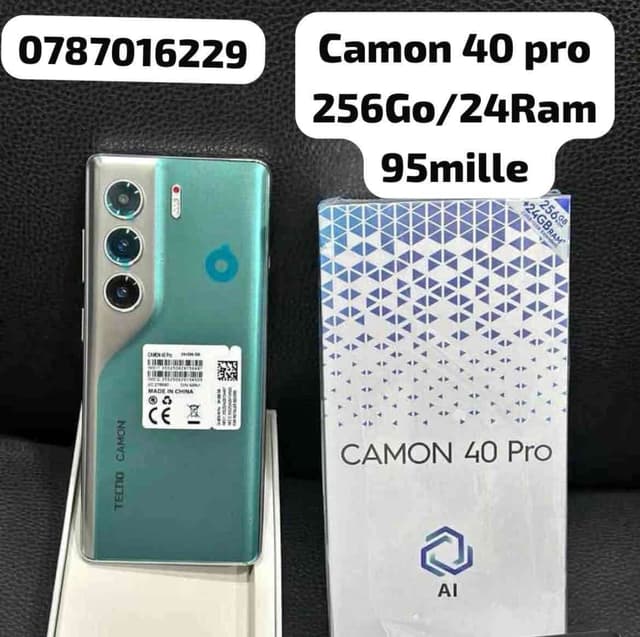 Téléphone : Camon 40 pro