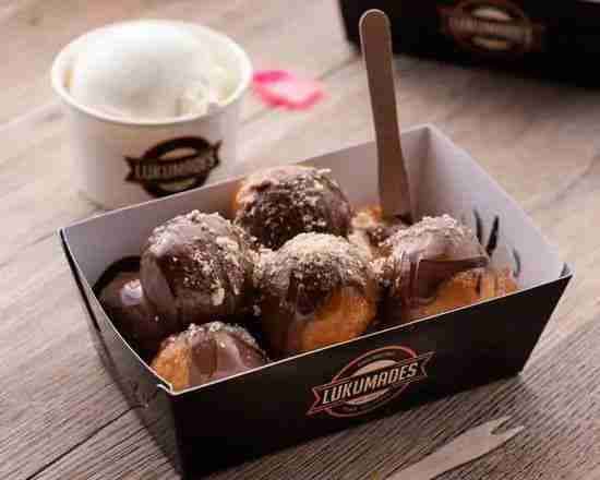 Mini donut au Nutella