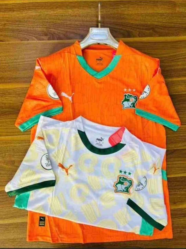 Maillot Côte d'Ivoire 3 étoiles