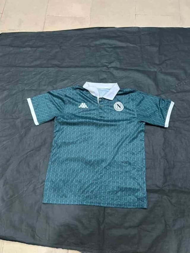 SSC Napoli – Maillot Édition Spéciale Fendi x Kappa