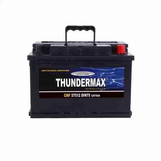 Batterie Automobile Thundermax 12vol 75 Ah 100% qualité échange whatsapp 64.78.38.90 Tél 78.42.28.12