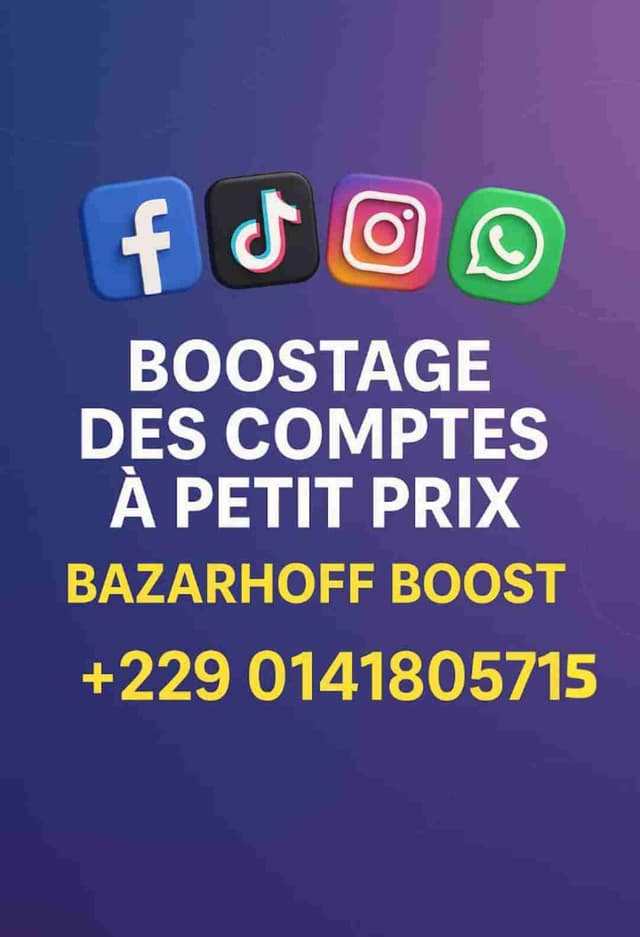 Service de Boostage Réseaux Sociaux