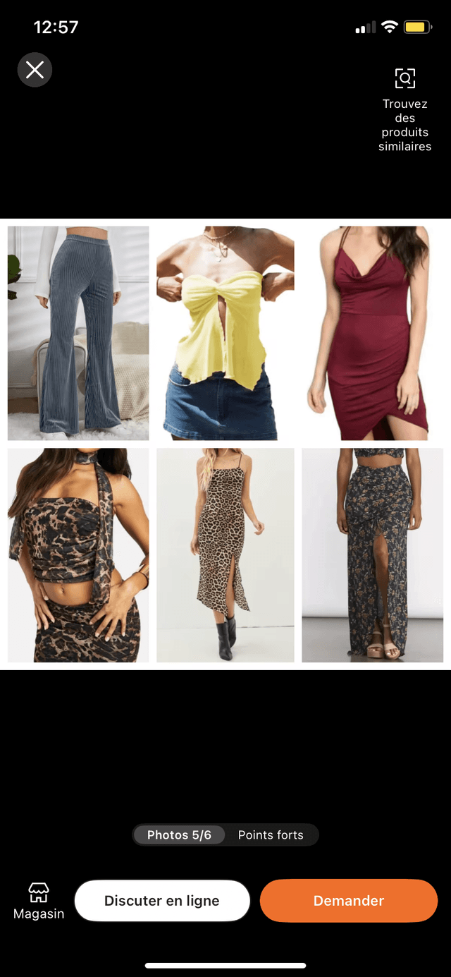 Robe pour femme
