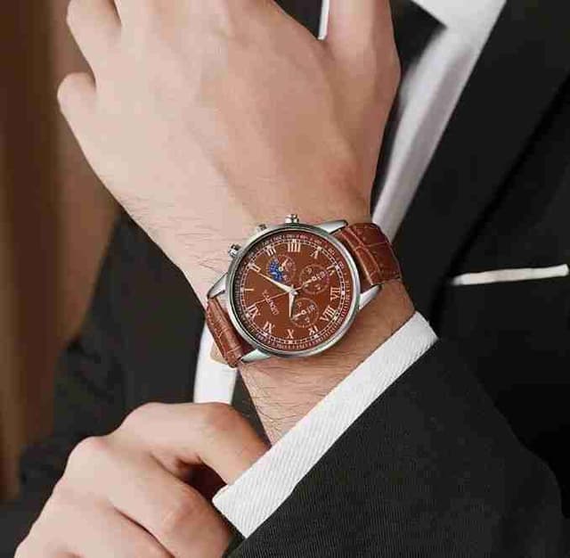 Montre en cuir wokai