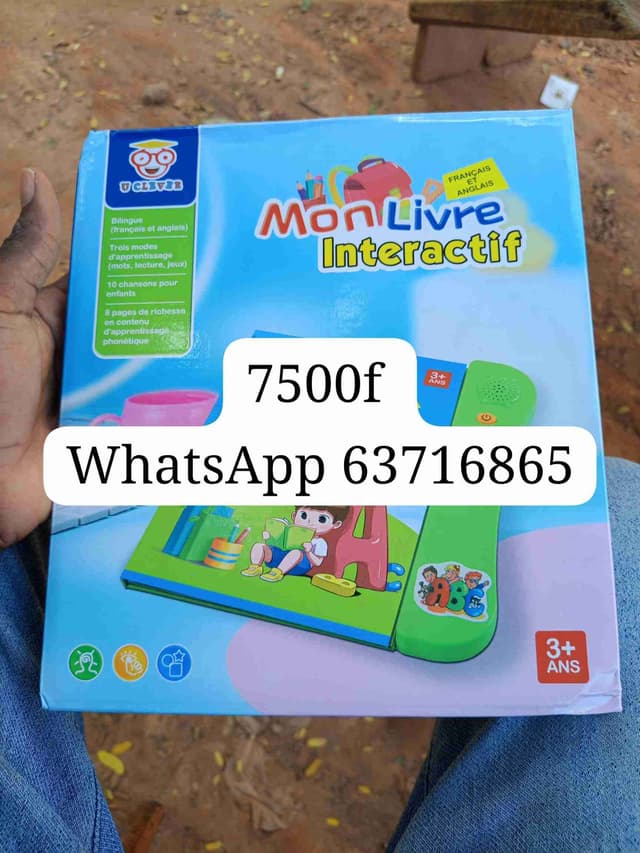 Livre éducatif interactif