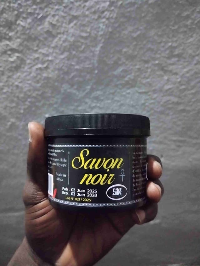SAVON NOIR 100% NATUREL