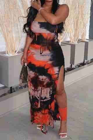 ROBE LONGUE MOULANTE TOP FEMME