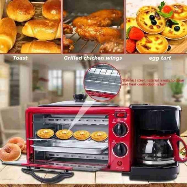 Appareil de petit-déjeuner multifonction 3 en 1