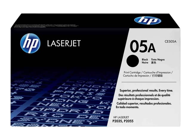 HP 05A toner LaserJet noir authentique