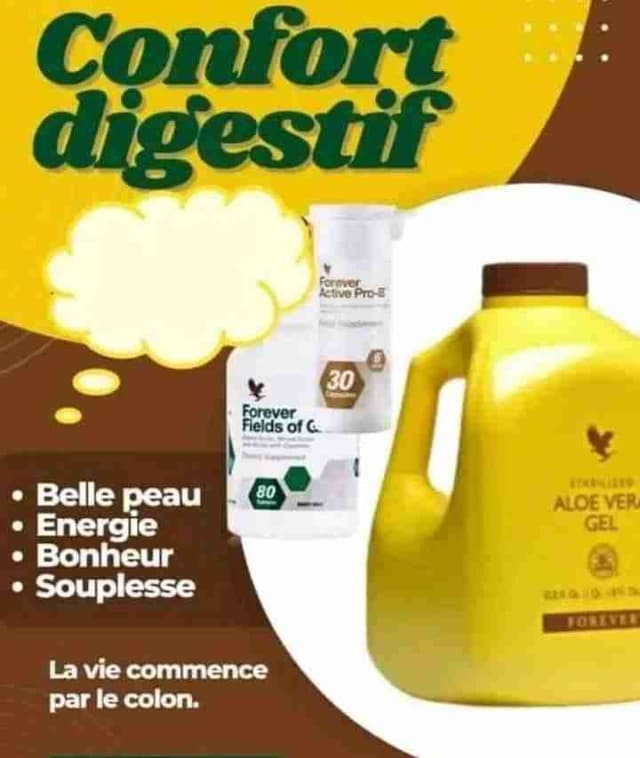 Confort Digestif, bonne évacuation des selles, énergie, belle peau