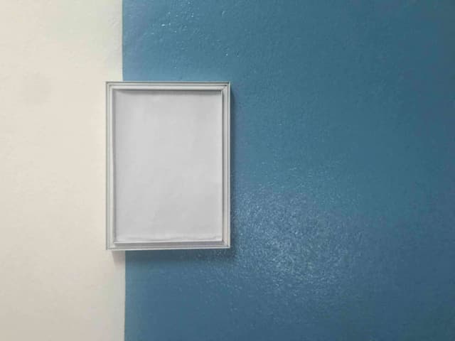 Cadre photo en Aluminium Blanc