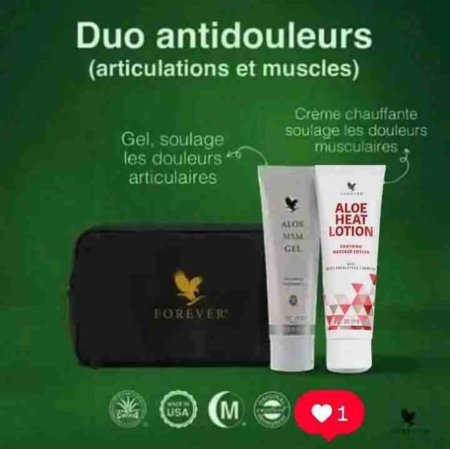 Duo pour soulager les douleurs