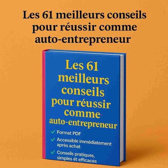 Les 61 meilleurs conseils pour réussir comme auto-entrepreneur