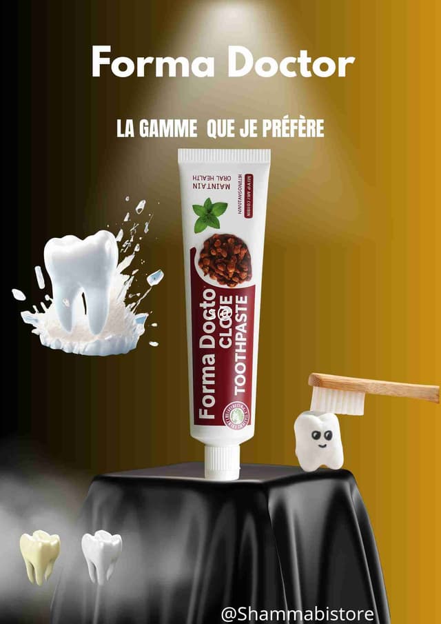 Forma doctor la meilleure pâte dentifrice