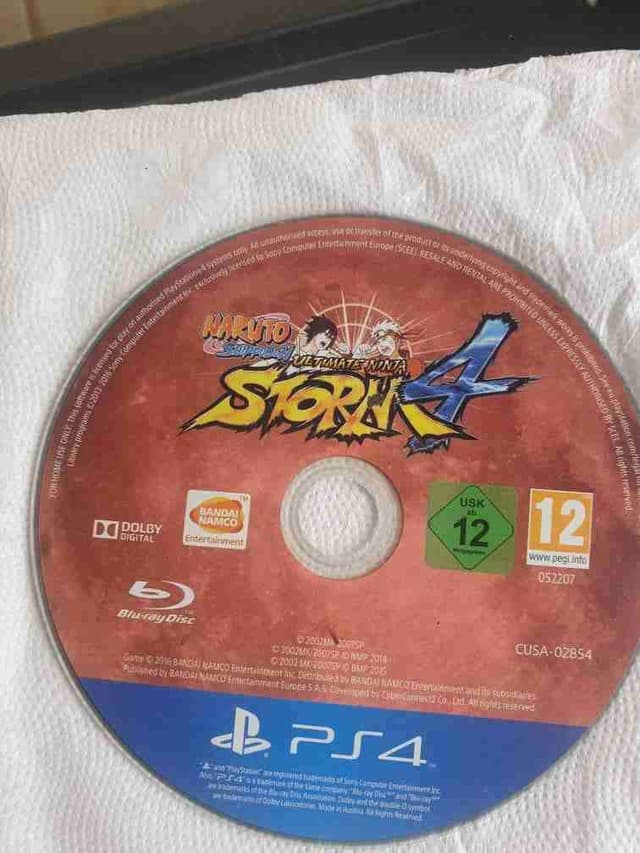 Naruto storm pour ps4