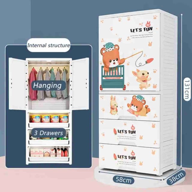 ✨ Armoire Bébé Premium – Élégante & Pratique ✨