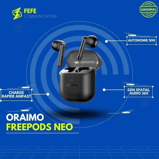 Oraimo FreePods Neo Ecouteur bluetooth ENC - Neuf Scellé