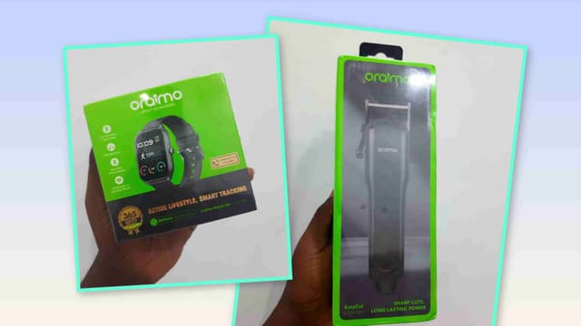 TONDEUSE À CHEVEUX + MONTRE CONNECTÉE ORAIMO