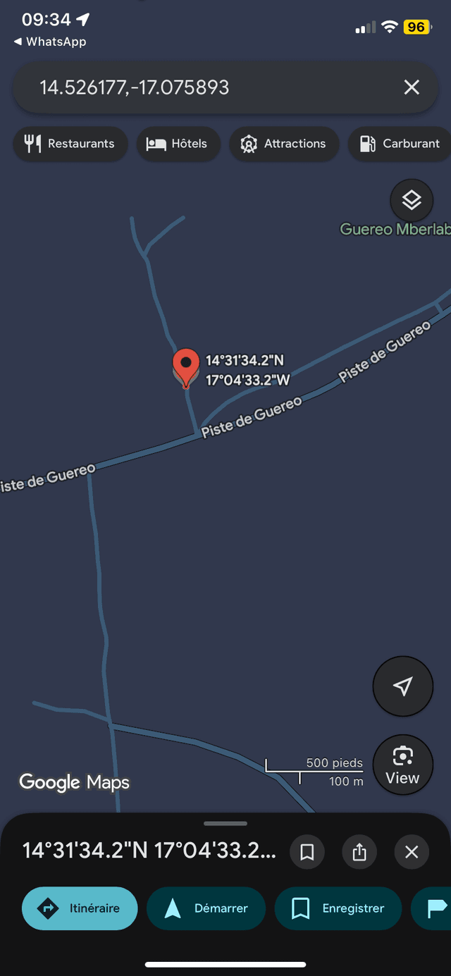 Terrains de 300 mètres carrés à vendre à Guéréo Sénégal