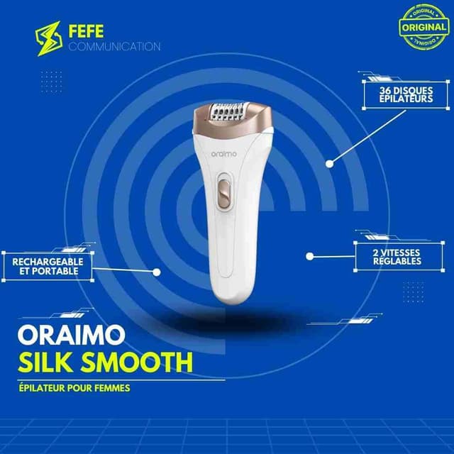 Oraimo SilkSmooth Epilateur pour femmes