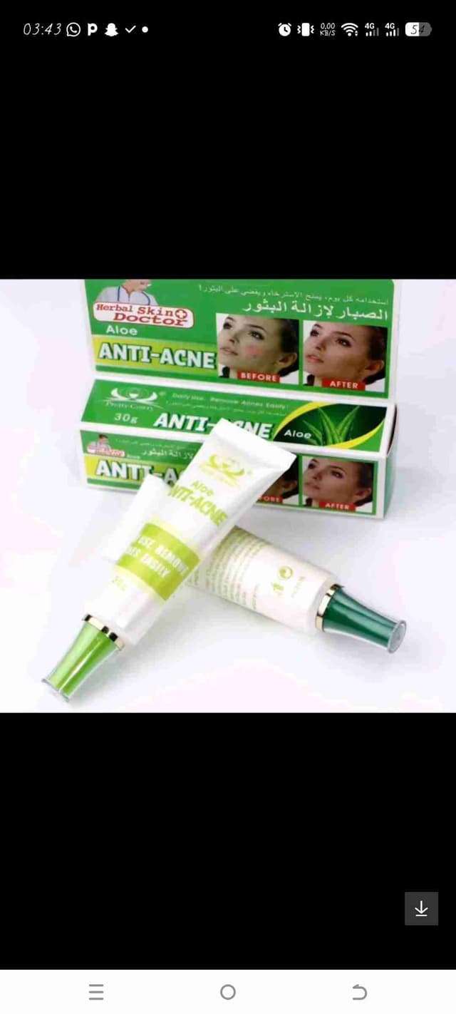 Crème Anti-Acné