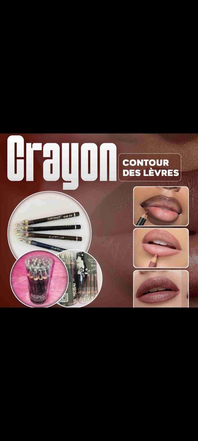 Crayon contour lèvres