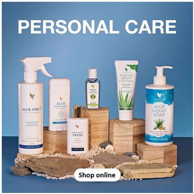 Aloe vera products and nutrition supplements from Forever – online shop