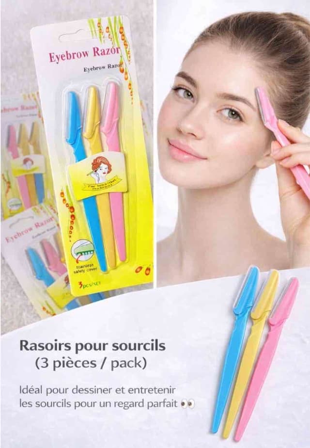 Rasoirs pour sourcil