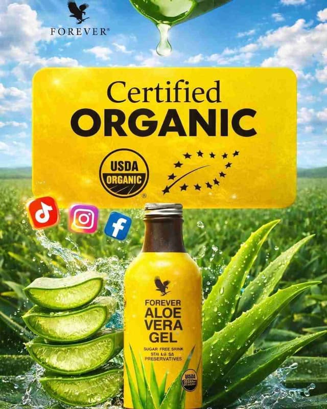 L'Aloe VERA certifié bio pour votre santé 🥂💪👌
